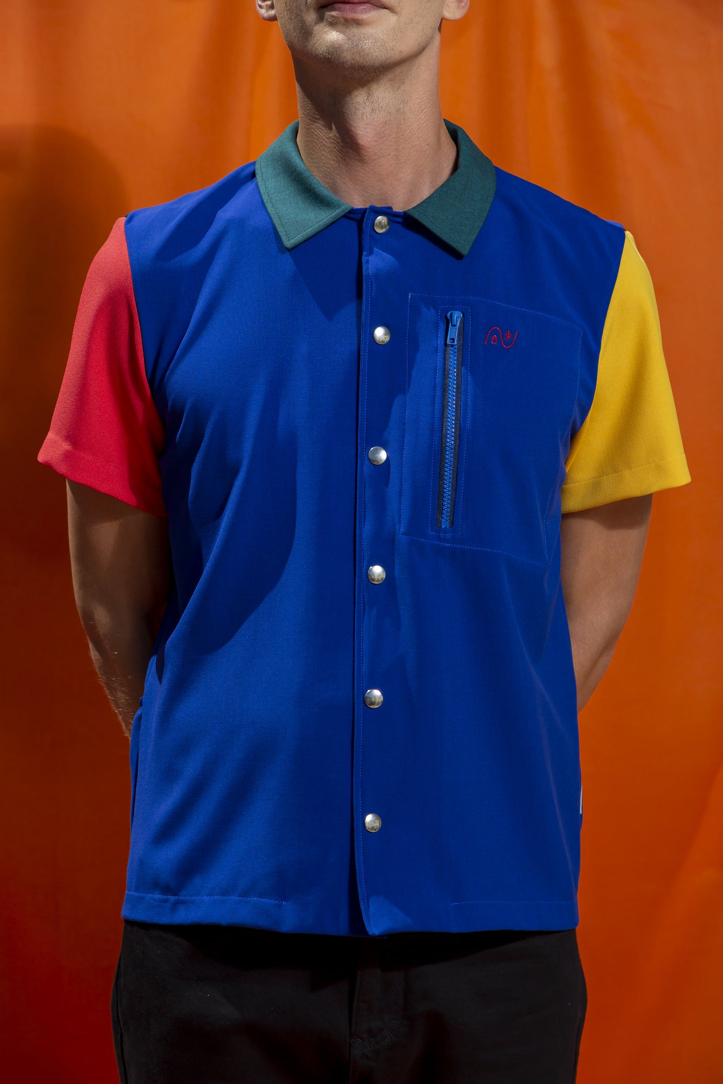 Bonfim Shirt - 90's Color Block
